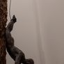 Jumping man with line. Skulpture New! Image 2