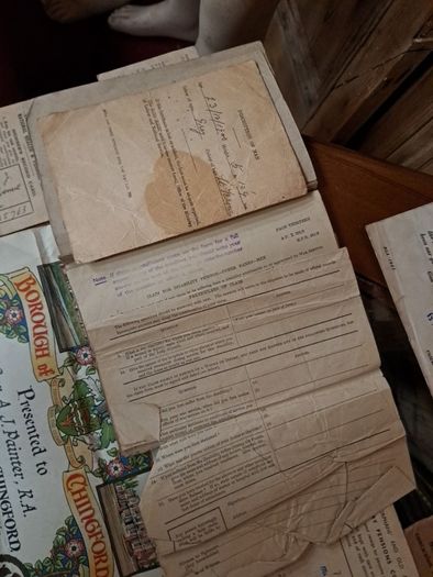 Vintage Soliders Paperwork
