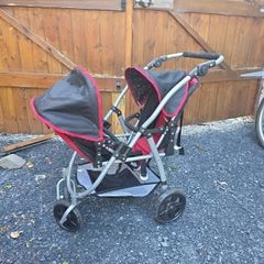 Toy dolls double buggy