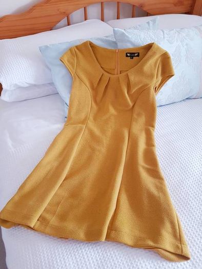 Mustard Dress - Size 14
