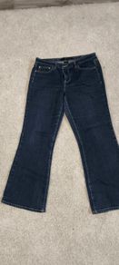 Calvin Klein Dark Wash Bootcut Denim Jeans - US 10 / UK 12