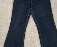 Calvin Klein Dark Wash Bootcut Denim Jeans - US 10 / UK 12