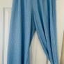 Beautiful blue top / matching trousers one size Image 3