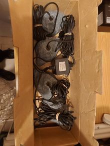 4 Low voltage Rock Spotlights in excellent like new Condition