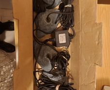 4 Low voltage Rock Spotlights in excellent like new Condition