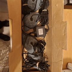 4 Low voltage Rock Spotlights in excellent like new Condition