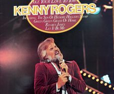 Kenny Rogers - Greatest Hits. Vinyl plays like new and cover hasn't a mark on it. Bargain!