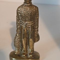 Vintage Solid brass Aran Island Fisherman