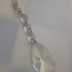 CHANDELIER - Central Teardrop Pendant