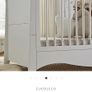 Cuddleco Clara Cot Bed - White & Ash Image 4