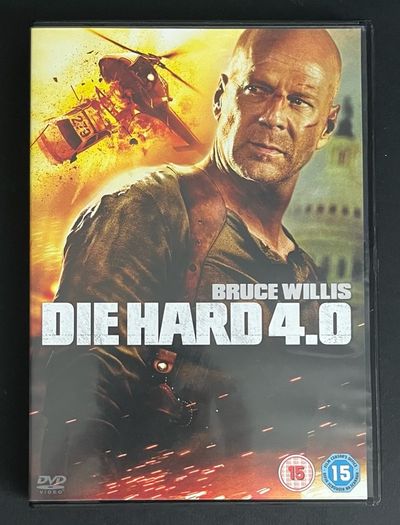 Die Hard 4.0. DVD Movie. Staring Bruce Willis