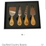 Kilkenny Design chesse board & knife set. Brand new Image 5