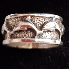 sterling silver ring size P