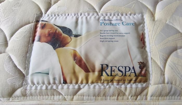 Respa Posture Care Super King Mattress & Split Divan Base (6ft)