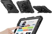Samsung Galaxy Tab A7 Lite 2021 Case 8.7 inch SM-T220/T225/T227, 360 Rotating Hand Strap] &amp; Kickstand, Drop Proof
