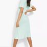 Gingham Midi Dress Image 4
