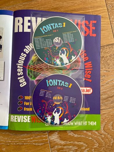 Iontas 1 Irish Book with 2 CD's