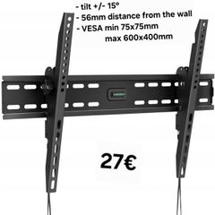TV Wall Mount Bracket Tilt 32" - 75" TV