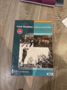 Case Studies: Politics and society in northern ireland leaving certificate history