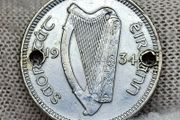 Ireland 1934 3d Threepence Beautiful Grade