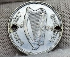 Ireland 1934 3d Threepence Beautiful Grade