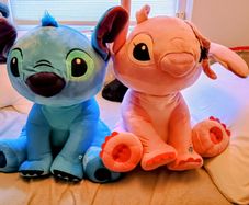 Stitch and Angel Toys Large 60cm