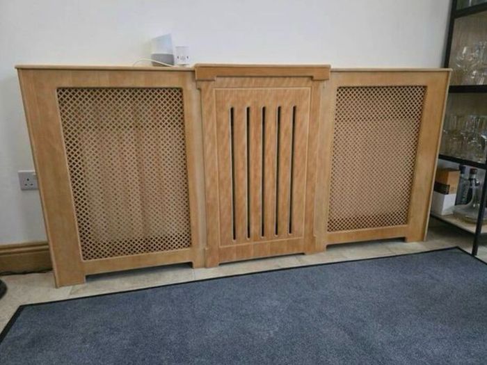 Radiator Cover Extendable wood effect