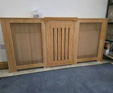 Radiator Cover Extendable wood effect