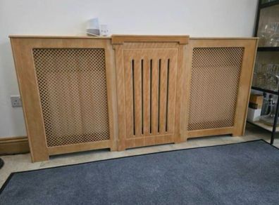 Radiator Cover Extendable wood effect