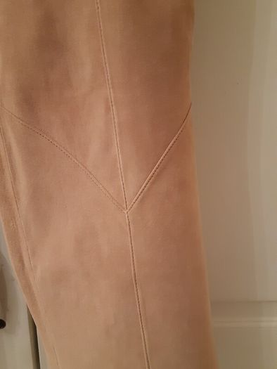 Suede Trousers 12/14 Honey Beige