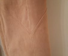 Suede Trousers 12/14 Honey Beige