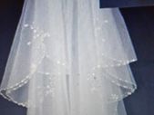 2 Tier Elbow Length Bridal Veil