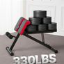 Multi-Functional Weight Bench - Adjustable & Foldable - Roman Chair Design - 150kg Capacity Image 6