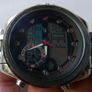 ASJ Analogue-Digital Sports Watch - Stainless Steel Strap Image 4