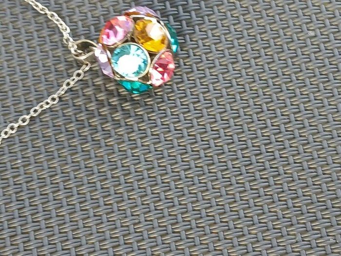 Lovely Necklace/Disco Pendant
