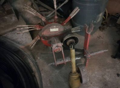 Potato spinner digger