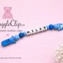 Personalised Silicone Soother Clips Image 3
