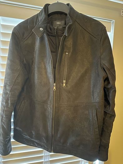M&S Genuine Leather Jacket