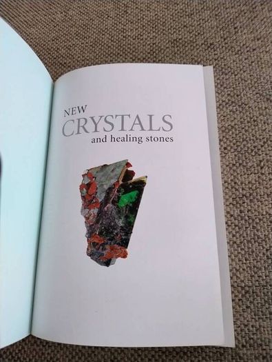 New Crystals and healing stones by Judy Hall in very good condition FREE STANDARD POSTAGE INCLUDED
