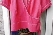 Pindot Cross-over Top