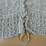 Vintage Pallas Hand Loomed 100% Irish Linen Cardigan Image 5
