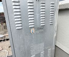 Non condense out door oil burner