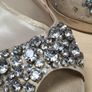 Womens KAREN MILLEN high heels satin jewelled Size UK 5 EU 38 Image 4