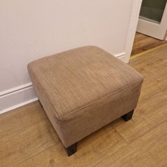Fabric footstool