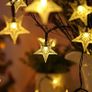 40ft 100 LED Solar Star String Lights Outdoor Solar Powered Star Fairy Lights Waterproof 8Modes Decorative Light for Garden Patio Yard Home Wedding Party Festival (FREE SHIPPING) Image 7