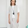 Naya Crinkle Waistcoat Sleeveless Jacket Image 2