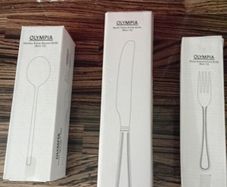 cuttlery stainless steel cutlery never used quantity on boxes  25 euro for the lot