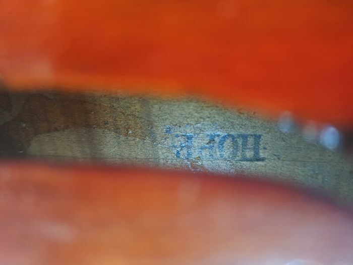 Violin 4/4 Hopf Violin from approx.1875. Rare Double stamped. In Very good condition