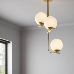 Pendent Ceiling Light Brass Hold