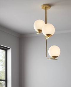 Pendent Ceiling Light Brass Hold